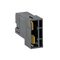 2 连接器 接头,公型刀片 板边缘,通孔,直角 黑色 I-Trac,右压紧 2 连接器 接头,公型刀片 板边缘,通孔,直角 黑色 I-Trac,右压紧