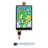 Capacitive Graphic LCD Display Module Transmissive Red, Green, Blue (RGB) TFT - Color MIPI 3.5" (88.90mm) 320 x 480 Capacitive Graphic LCD Display Module Transmissive Red, Green, Blue (RGB) TFT - Color MIPI 3.5" (88.90mm) 320 x 480