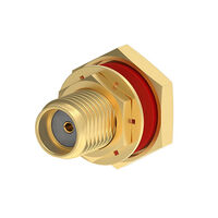 SMA Connecteur Prise, prise femelle 50ohms Montage sur panneau Borne en coupelle SMA Connecteur Prise, prise femelle 50ohms Montage sur panneau Borne en coupelle