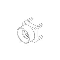 SMP Connector Plug, Male Pin 50 Ohms Through Hole Solder SMP Connector Plug, Male Pin 50 Ohms Through Hole Solder