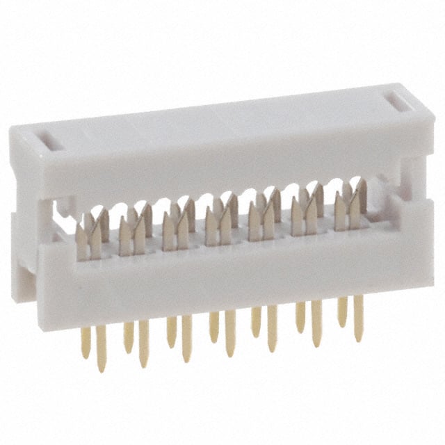 14 位置 带状电缆,DIP 针座 连接器 灰色 IDC 通孔 14 位置 带状电缆,DIP 针座 连接器 灰色 IDC 通孔