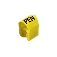 Marcatore fili, infilabile La x Lu: 0,13 x 0,35" (3,4 x 9,0mm) Giallo Cloruro di polivinile (PVC) Marcatore fili, infilabile La x Lu: 0,13 x 0,35" (3,4 x 9,0mm) Giallo Cloruro di polivinile (PVC)