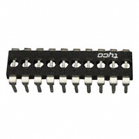 Dip Switch Programmable 10 Position Through Hole Breakable (Shunt) Actuator Dip Switch Programmable 10 Position Through Hole Breakable (Shunt) Actuator