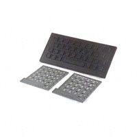 Keypad Switch 36 Rubber Overlay Keys Conductive Rubber Contacts Matrix Output Non-Illuminated 0.05A @ 24VDC Keypad Switch 36 Rubber Overlay Keys Conductive Rubber Contacts Matrix Output Non-Illuminated 0.05A @ 24VDC