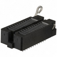 24 (2 x 12) Pos DIP, ZIF (ZIP), 0.6" (15.24mm) Row Spacing Socket Tin Through Hole 24 (2 x 12) Pos DIP, ZIF (ZIP), 0.6" (15.24mm) Row Spacing Socket Tin Through Hole