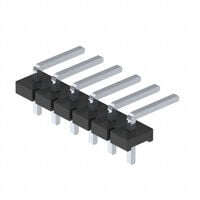 针座连接器 通孔,直角 6 位置 0.200"(5.08mm) 针座连接器 通孔,直角 6 位置 0.200"(5.08mm)