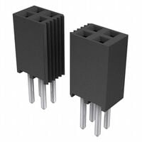 24 Position Receptacle Connector 0.100" (2.54mm) Through Hole Gold 24 Position Receptacle Connector 0.100" (2.54mm) Through Hole Gold