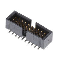 Connector Header Surface Mount 20 position 0.050" (1.27mm) Connector Header Surface Mount 20 position 0.050" (1.27mm)