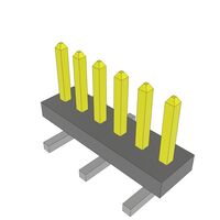 Connector Header Surface Mount 6 position 0.050" (1.27mm) Connector Header Surface Mount 6 position 0.050" (1.27mm)