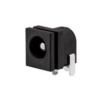 Power Barrel Connector Jack 3.00mm ID (0.118"), 6.50mm OD (0.256") Through Hole, Right Angle Power Barrel Connector Jack 3.00mm ID (0.118"), 6.50mm OD (0.256") Through Hole, Right Angle
