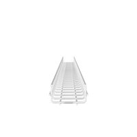 Drahtleiter Weiß Fest (Raceway), Basis Montage mit Halterung 10,00' (3,05m) Drahtleiter Weiß Fest (Raceway), Basis Montage mit Halterung 10,00' (3,05m)