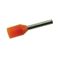 Orange Wire Ferrule Connector T 12 AWG (4.00mm²) Single Wire Orange Wire Ferrule Connector T 12 AWG (4.00mm²) Single Wire