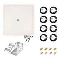 RF ANTENNA 4G, 5G, LoRa, Wi-Fi, Zigbee™ Flat Panel RP-SMA Male, SMA Male Bracket Mount RF ANTENNA 4G, 5G, LoRa, Wi-Fi, Zigbee™ Flat Panel RP-SMA Male, SMA Male Bracket Mount