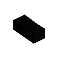 Koellichaam Aluminium 210W @ 105°C Board Level, Extrusion Koellichaam Aluminium 210W @ 105°C Board Level, Extrusion