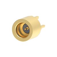SMP Connector Plug, Male Pin 50 Ohms Through Hole Solder SMP Connector Plug, Male Pin 50 Ohms Through Hole Solder