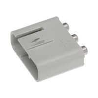 Connector Header Through Hole 3 position 0.291" (7.40mm) Connector Header Through Hole 3 position 0.291" (7.40mm)