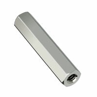 Hex Standoff Threaded M4x0.7 Brass 0.984" (25.00mm) Hex Standoff Threaded M4x0.7 Brass 0.984" (25.00mm)