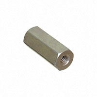 Hex Standoff Threaded #4-40 Aluminum 0.625" (15.88mm) 5/8" Gold Hex Standoff Threaded #4-40 Aluminum 0.625" (15.88mm) 5/8" Gold