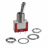 Vekslebrytere SPST Panelmontering Vekslebrytere SPST Panelmontering