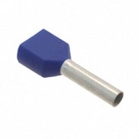Blue Wire Ferrule Connector Two x 14 AWG (2.50mm²) Two Wire Blue Wire Ferrule Connector Two x 14 AWG (2.50mm²) Two Wire