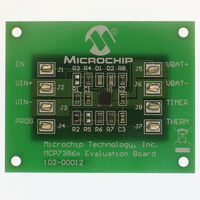 MCP73861, MCP73862 - Battery Charger Power Management Evaluation Board MCP73861, MCP73862 - Battery Charger Power Management Evaluation Board