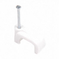 Cable Clip, U-Type Black Fastener 0.551" (14.00mm) Cable Clip, U-Type Black Fastener 0.551" (14.00mm)