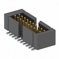 针座连接器 表面贴装型 20 位置 0.039"(1.00mm) 针座连接器 表面贴装型 20 位置 0.039"(1.00mm)