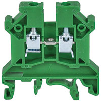 Conector de bloque de terminales 2 Posicións Pasante Verde 10-22 AWG Conector de bloque de terminales 2 Posicións Pasante Verde 10-22 AWG