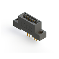 5 Position Female Connector Non Specified - Single Edge Gold 0.125" (3.18mm) Black 5 Position Female Connector Non Specified - Single Edge Gold 0.125" (3.18mm) Black