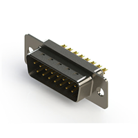 15 Position D-Sub Plug, Male Pins Connector 15 Position D-Sub Plug, Male Pins Connector