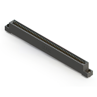 96 Position Female Connector Non Specified - Dual Edge Gold 0.100" (2.54mm) Black 96 Position Female Connector Non Specified - Dual Edge Gold 0.100" (2.54mm) Black