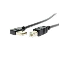 USB 2.0 Cable A Male, Left Angle to B Male 3.00' (914.4mm) Shielded USB 2.0 Cable A Male, Left Angle to B Male 3.00' (914.4mm) Shielded