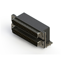 37, 37 Position D-Sub - Stacked Plug, Male Pins Connector 37, 37 Position D-Sub - Stacked Plug, Male Pins Connector