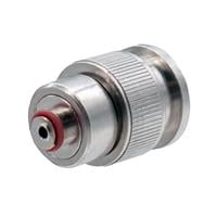 TNC Connector Plug, Male Pin 50 Ohms Free Hanging (In-Line) Crimp TNC Connector Plug, Male Pin 50 Ohms Free Hanging (In-Line) Crimp