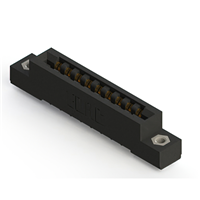 18 Position Female Connector Non Specified - Dual Edge Gold 0.156" (3.96mm) Black 18 Position Female Connector Non Specified - Dual Edge Gold 0.156" (3.96mm) Black