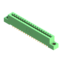 36 Position Female Connector Non Specified - Dual Edge Gold 0.156" (3.96mm) Green 36 Position Female Connector Non Specified - Dual Edge Gold 0.156" (3.96mm) Green