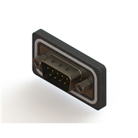 9 Position D-Sub Plug, Male Pins Connector 9 Position D-Sub Plug, Male Pins Connector