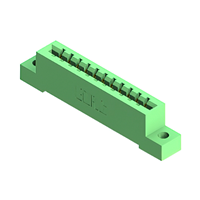 11 Position Female Connector Non Specified - Single Edge Gold 0.156" (3.96mm) Green 11 Position Female Connector Non Specified - Single Edge Gold 0.156" (3.96mm) Green