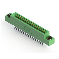 34 Position Female Connector Non Specified - Dual Edge Gold 0.100" (2.54mm) Green 34 Position Female Connector Non Specified - Dual Edge Gold 0.100" (2.54mm) Green