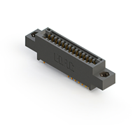 28 Position Female Connector Non Specified - Dual Edge Gold 0.100" (2.54mm) Black 28 Position Female Connector Non Specified - Dual Edge Gold 0.100" (2.54mm) Black