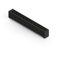 17 Position Female Connector Non Specified - Single Edge Gold 0.156" (3.96mm) Black 17 Position Female Connector Non Specified - Single Edge Gold 0.156" (3.96mm) Black