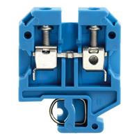 Terminal Block Connector 2 Position Feed Through Blue 8-22 AWG Terminal Block Connector 2 Position Feed Through Blue 8-22 AWG
