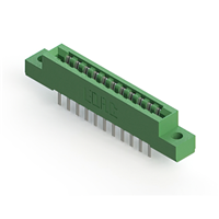 22 Position Female Connector Non Specified - Dual Edge Tin 0.156" (3.96mm) Green 22 Position Female Connector Non Specified - Dual Edge Tin 0.156" (3.96mm) Green