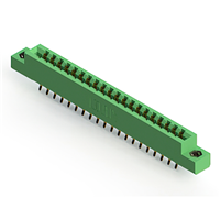 40 Position Femelle Connecteur Non spécifié - double bord Or 0,156 po (3,96mm) Vert 40 Position Femelle Connecteur Non spécifié - double bord Or 0,156 po (3,96mm) Vert
