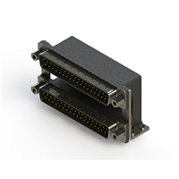 37, 37 Position D-Sub - Stacked Plug, Male Pins Connector 37, 37 Position D-Sub - Stacked Plug, Male Pins Connector