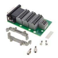 26 Riviliittimet - rajapintamoduulit D-Sub, Naaras – Riviliittimet - ruuviliitäntä 26 Riviliittimet - rajapintamoduulit D-Sub, Naaras – Riviliittimet - ruuviliitäntä