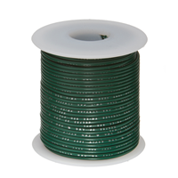24 AWG Hook-Up Wire 7/32 Green 300V 100.0' (30.5m) 24 AWG Hook-Up Wire 7/32 Green 300V 100.0' (30.5m)
