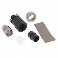 18 针位圆形连接器 插头,公引脚 焊杯 18 针位圆形连接器 插头,公引脚 焊杯