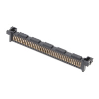 40 Position Female Connector Gold 0.039" (1.00mm) Black 40 Position Female Connector Gold 0.039" (1.00mm) Black