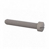 #10-24 Pan Head Machine Screw Slotted Drive Nylon #10-24 Pan Head Machine Screw Slotted Drive Nylon